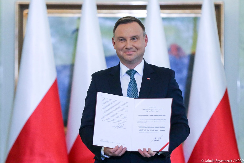 Andrzej Duda, prezydent RP. Fot. KPRP/Jakub Szymczuk