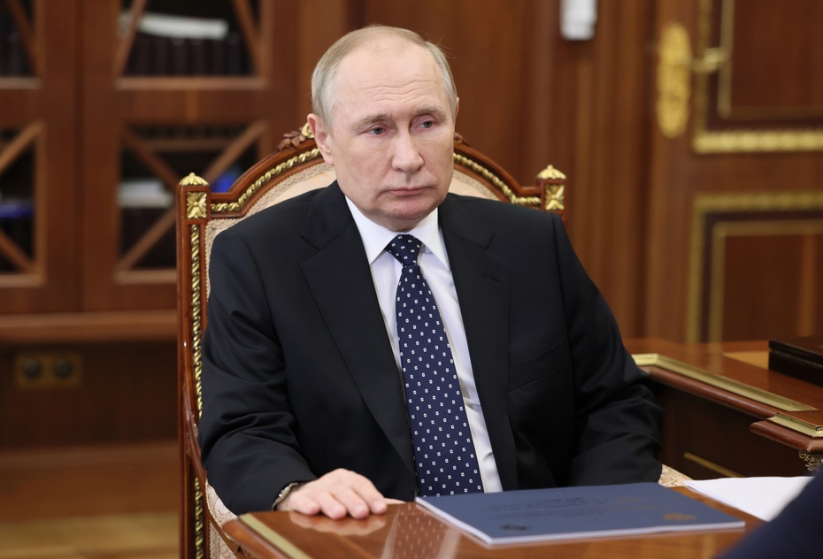 Władimir Putin ogłosił zawieszenie broni na Ukrainie. (fot. PAP/EPA)