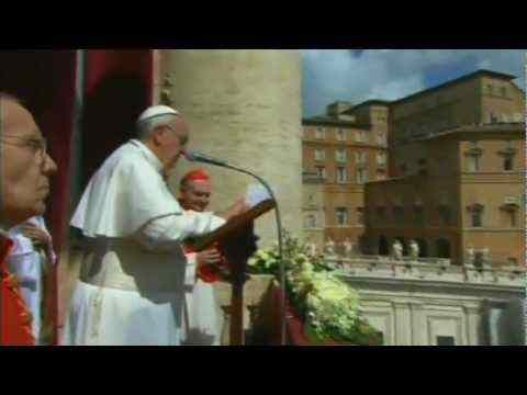papież Franciszek, Wielkanoc 2013.