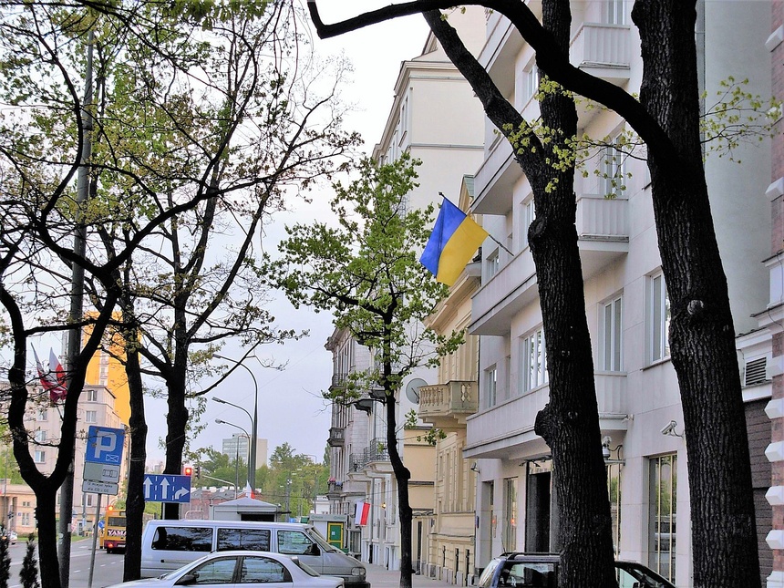 Ambasada Ukrainy w Warszawie. Źródło: Wikipedia