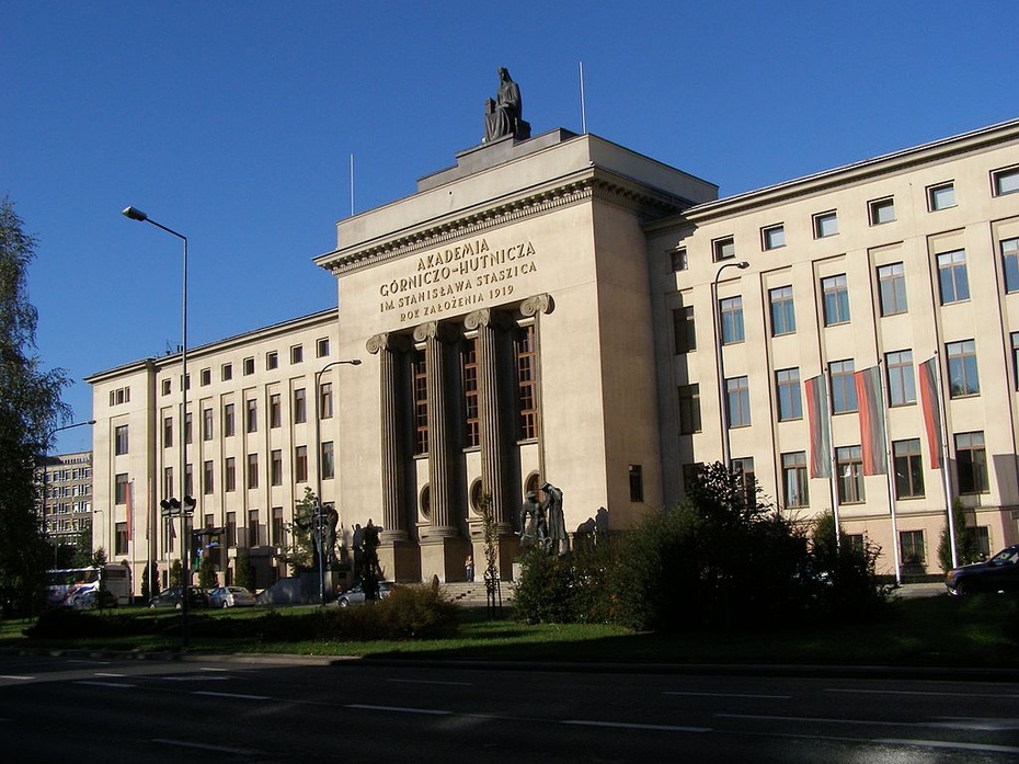 Akademia Górniczo-Hutnicza w Krakowie, fot Wikimedia Commons