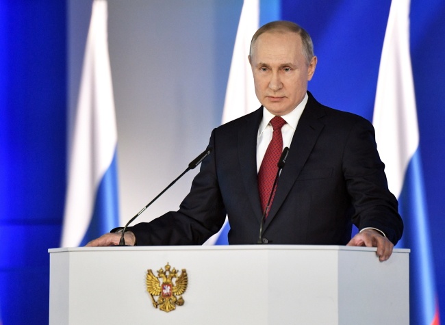Prezydent Rosji Władimir Putin. fot. PAP/EPA