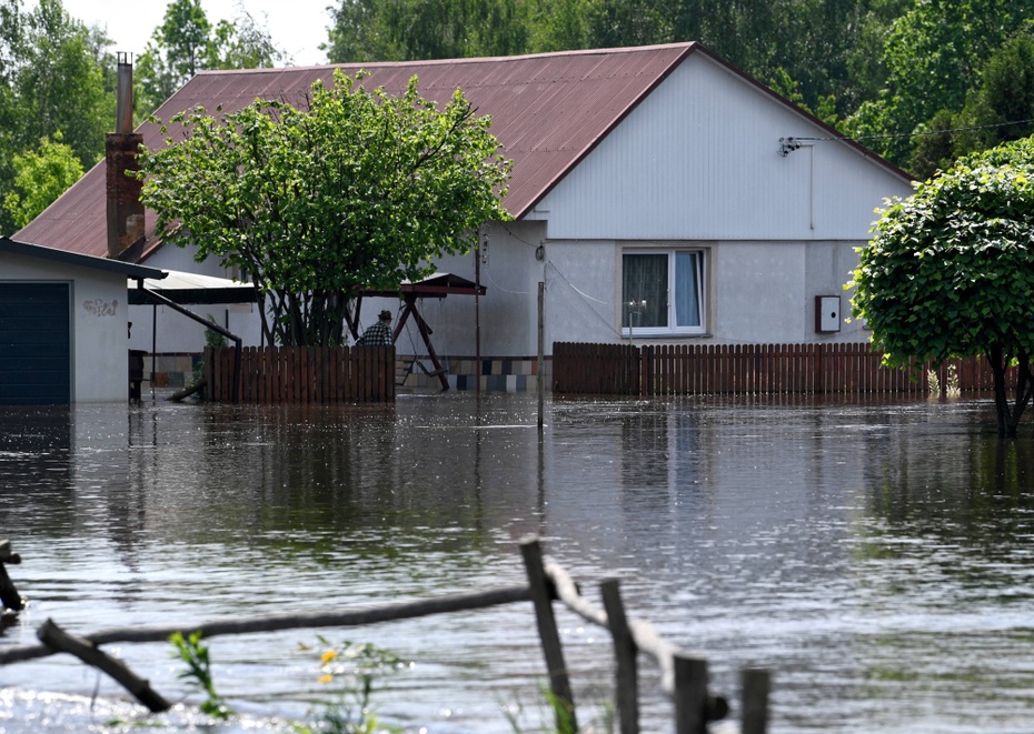 W czerwcu wskutek intensywnych opadów deszczu wiele miejscowości na Podkarpaciu zostało podtopionych. Fot. PAP