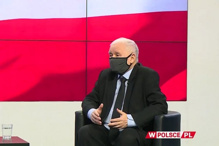 Jarosław Kaczyński opowiadał o "nowym polskim ładzie" niedawno w telewizji wPolsce.pl.
