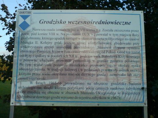 Wczesnośredniowieczny Gród Więcborski z VII wieku trzeba odbudować !