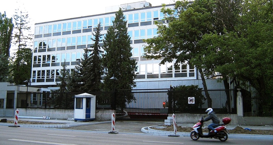 Ambasada USA w Warszawie. fot. Wikimedia
