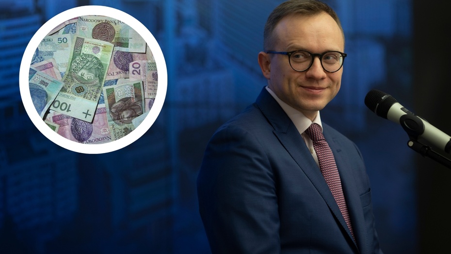 Artur Soboń: Można przyjąć, że już w tym roku inflacja stanie się jednocyfrowa. Fot. Gov.pl/Canva
