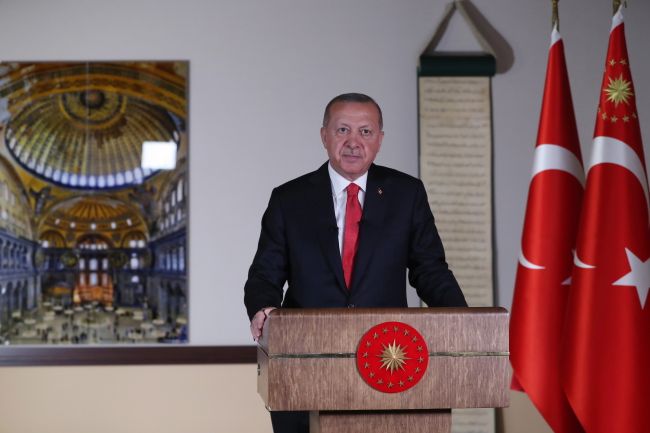 Recep Tayyip Erdogan, Hagia Sofia