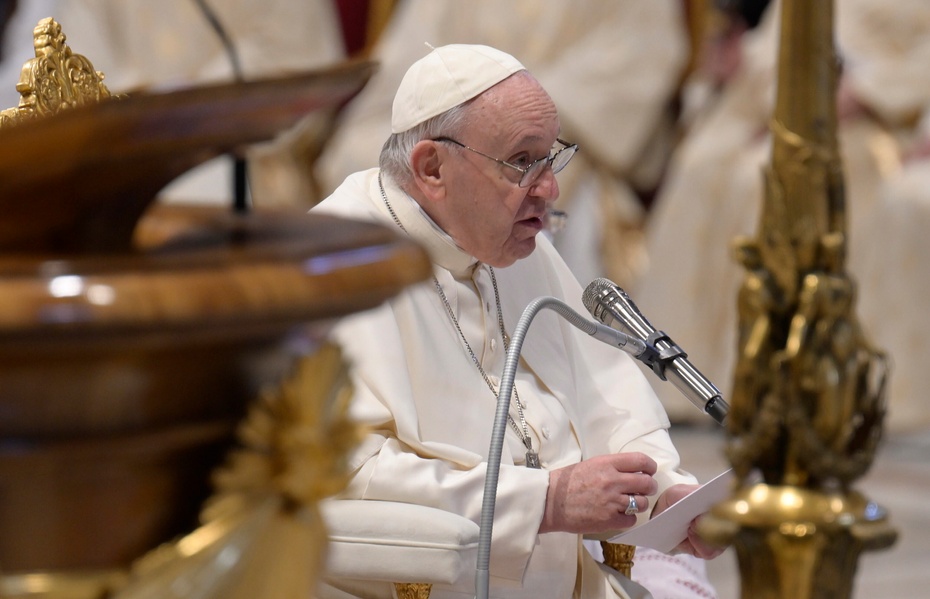 Papież Franciszek nawiązał do wojny na Ukrainie. Fot. PAP/EPA
