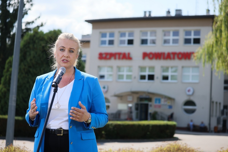 Minister zdrowia Katarzyna Sójka zapowiedziała poprawę  jakości wyżywienia w szpitalach Fot. PAP/Leszek Szymański
