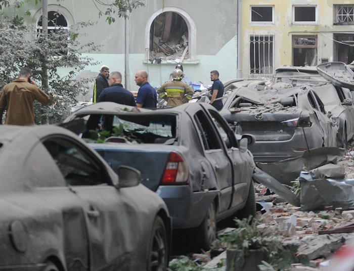Duży atak na Lwów. Są zabici i ranni, celowano w domy