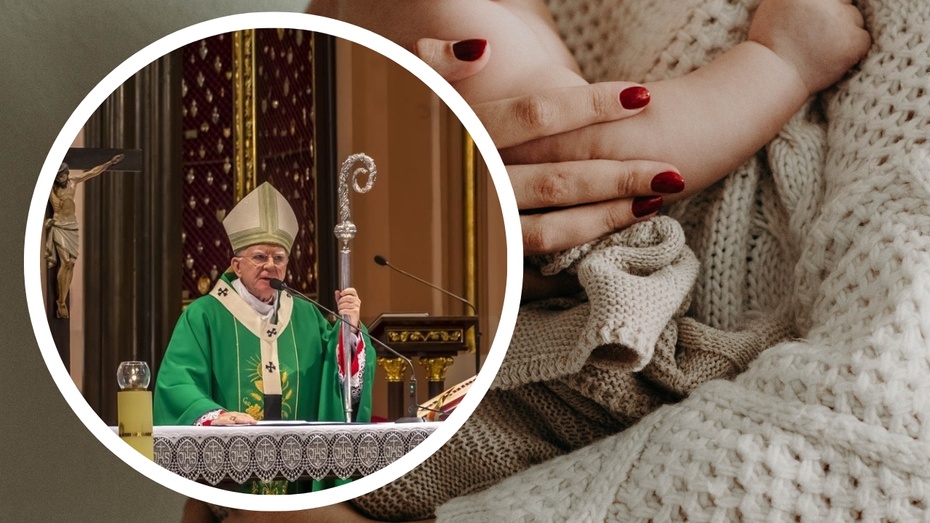 Matka-katoliczka apeluje o Kościół przyjazny rodzinom. Fot. Canva/Archidiecezja Krakowska