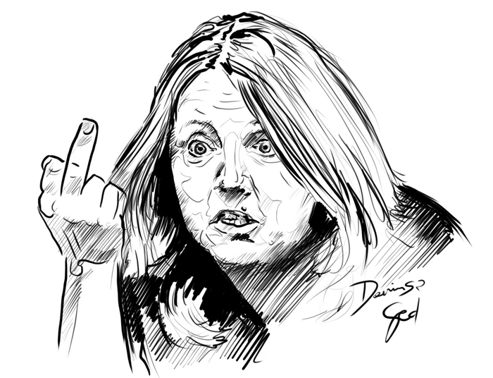 Lichy gest i fala faków