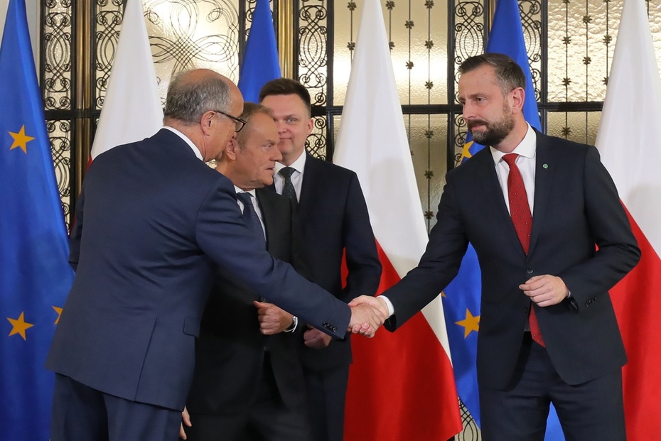Wspólny start Lewicy, KO i Trzeciej Drogi w wyborach europejskich i samorządowych? Fot. PAP/Paweł Supernak