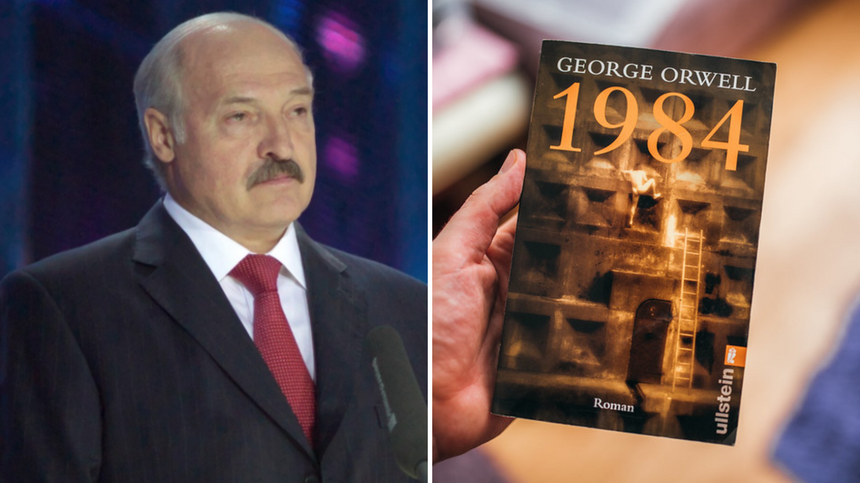 Według niezależnego portalu "Nasza Niwa" na Białorusi została zakazana książka "Rok 1984” George’a Orwella. Źródło: Serge Serebro/Wikimedia Commons, flickr.com