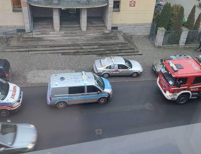 Dramatyczne sceny w przemyskim sądzie. Oblał się benzyną i podpalił