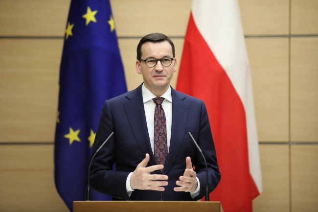 Premier Mateusz Morawiecki. fot.PAP/Leszek Szymański