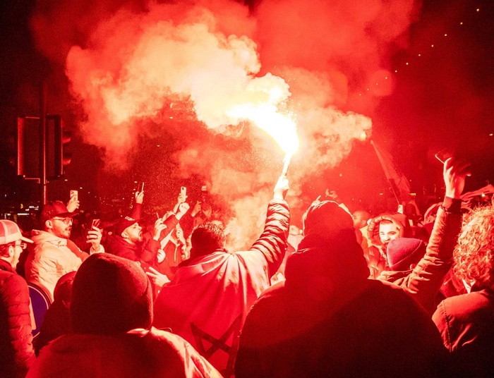 Awans Maroka na mundialu. I znów zamieszki w holenderskich miastach