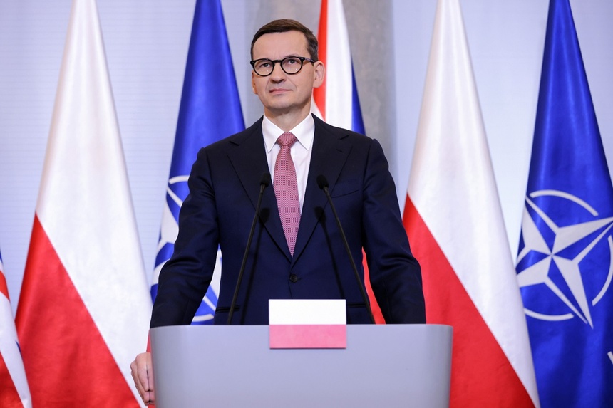Premier Mateusz Morawiecki. Fot. PAP/Leszek Szymański