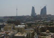 Płomienna Architektura w Baku, autor: Martin Lopatka, źródło: flickr.com
