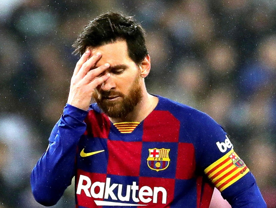 Leo Messi jest zdecydowany: chce odejść z Barcelony. Fot. PAP/EPA