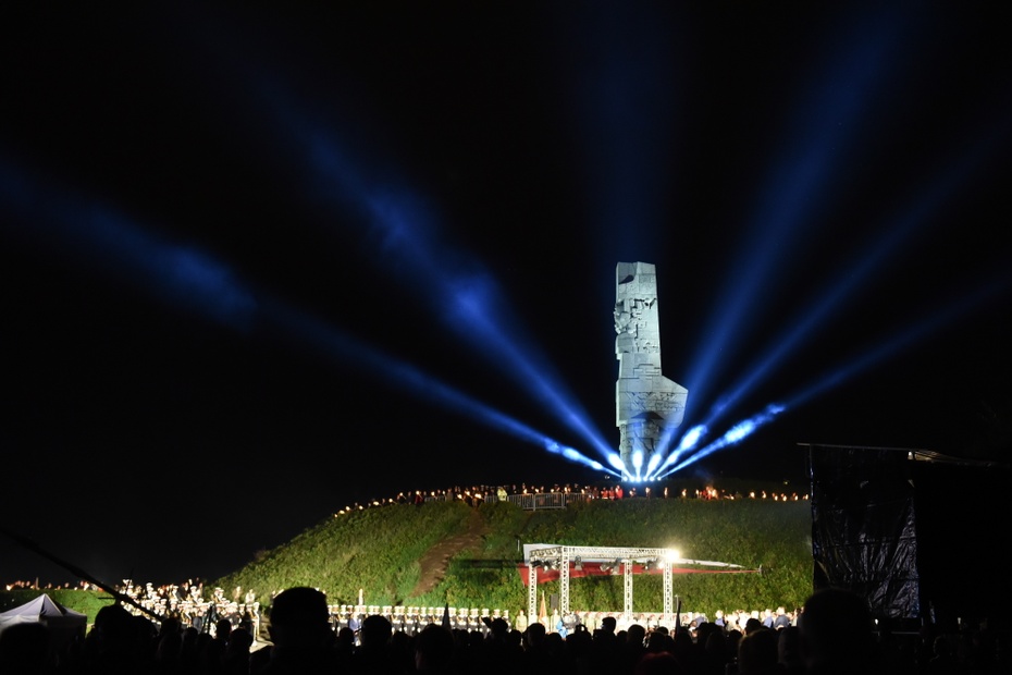 Uroczystości na Westerplatte 1 września. Fot. PAP