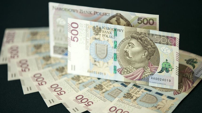 banknoty, banknot 500 zł, 500 zł