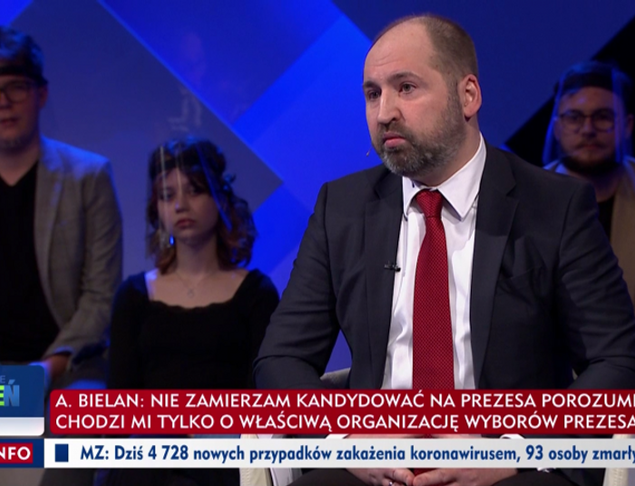 Gowin nie może uważać się za prezesa Porozumienia - tak zdecydował sąd koleżeński