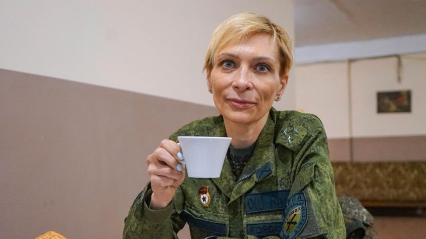 3 sierpnia zginęła słynna rosyjska żołnierka Olga Kachura "Korsa". (fot. Twitter)