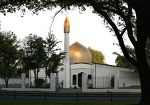 Meczet, w którym doszło do strzelaniny, fot. PAP/EPA/Martin Hunter