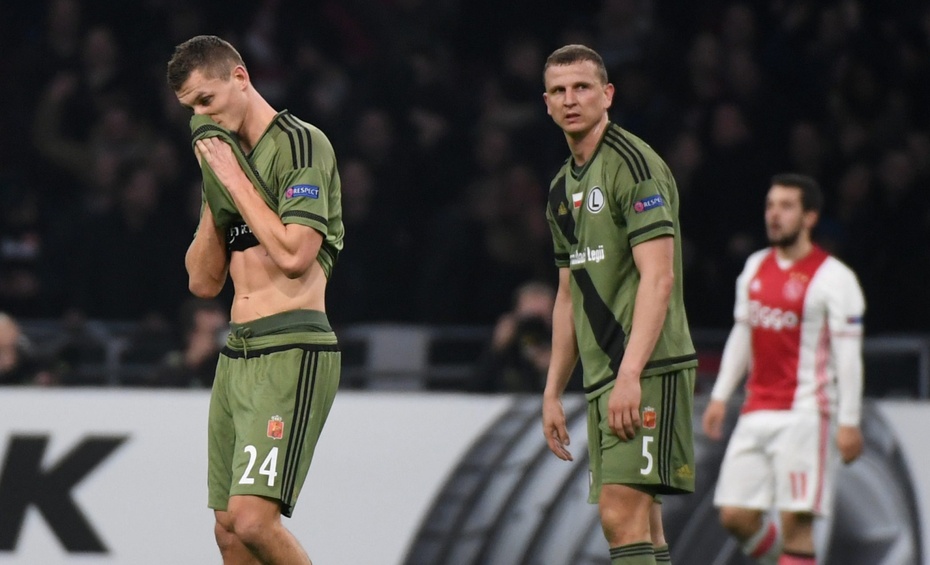 Ajax - Legia 1:0. Fot. PAP/Bartłomiej Zborowski