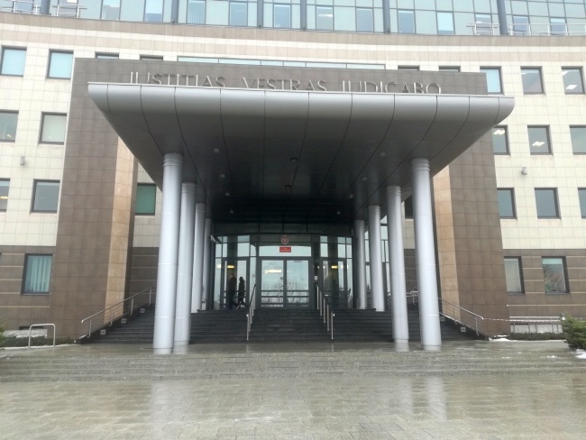 Budynek Sądu Rejonowego w Białymstoku, fot. policja.gov.pl