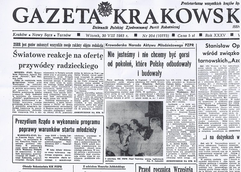 wypowiedź antoniego dudka dla gazety krakowskiej
