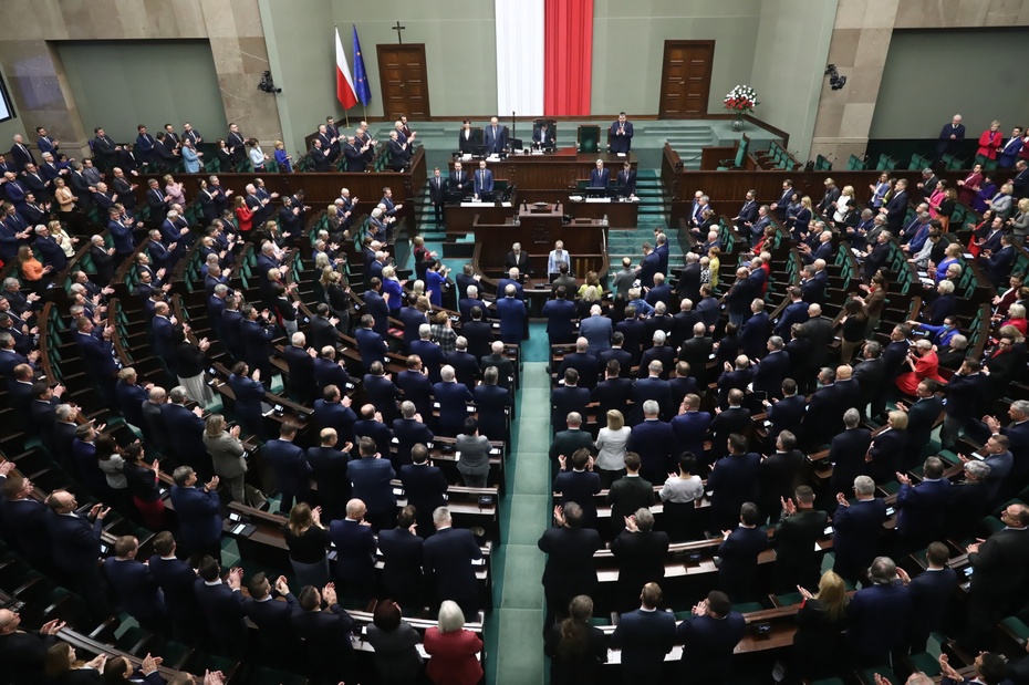 Posiedzenie Sejmu. Fot. PAP/Tomasz Gzell