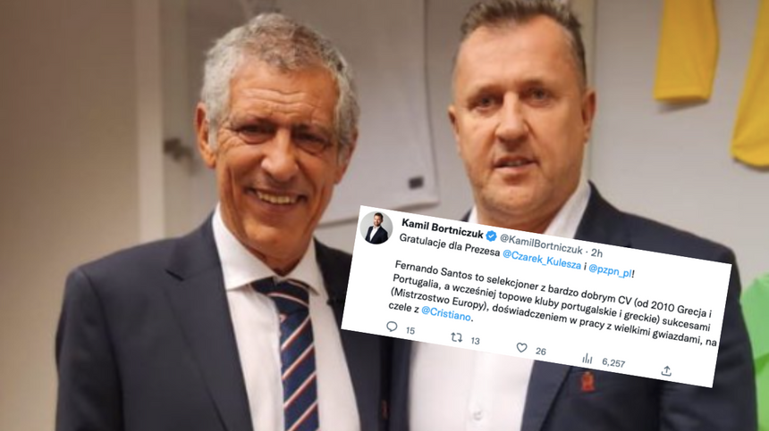 Fernando Santos zostanie nowym trenerem reprezentacji Polski. Źródło: Twitter/Cezary Kulesza/Kamil Bortniczuk