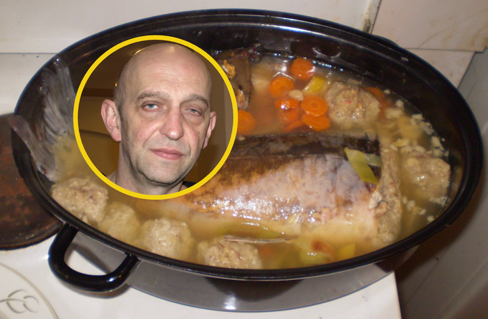 W poprzednie święta Chabior zrobił 16 kilo karpia w galarecie. Teraz idzie na rekord