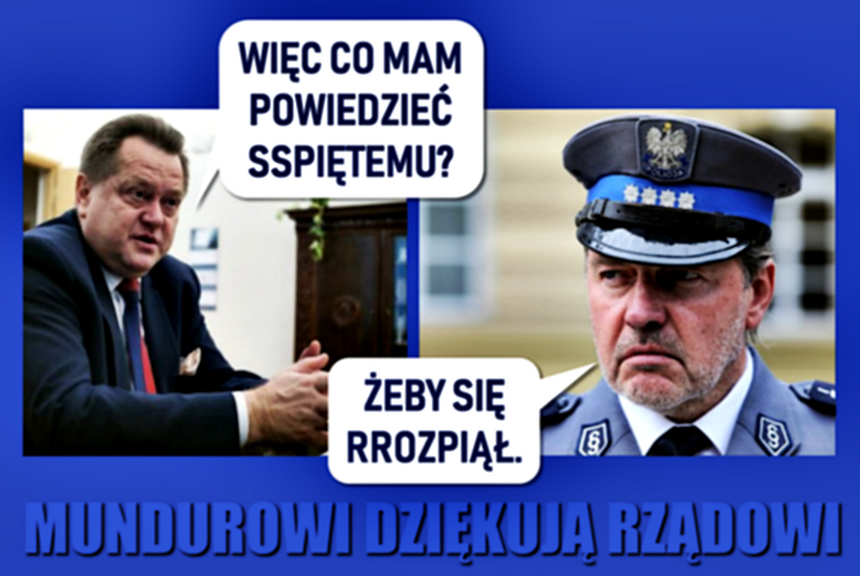 Jarosław Zieliński, MSWiA vs. Rafał Jankowski, NSZZ P.