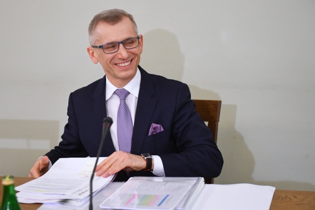 Prezes NIK i były minister sprawiedliwości Krzysztof Kwiatkowski. Fot. PAP/Radek Pietruszka