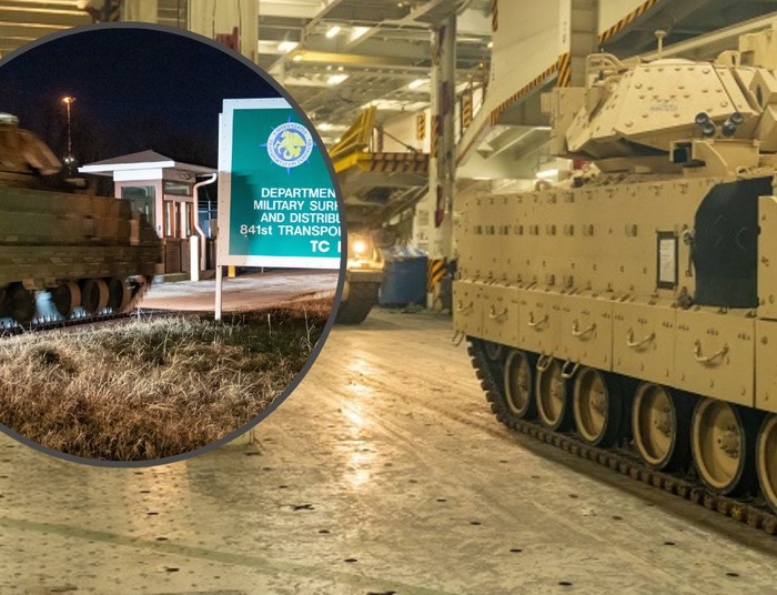 Ukraina czeka z niecierpliwością na przesyłkę. Bradleye już do niej płyną