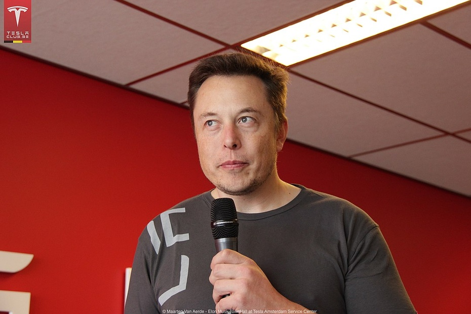 Elon Musk może zrezygnować z prowadzenia Twittera. fot. Tesla Owners Club Belgium, CC BY 2.0