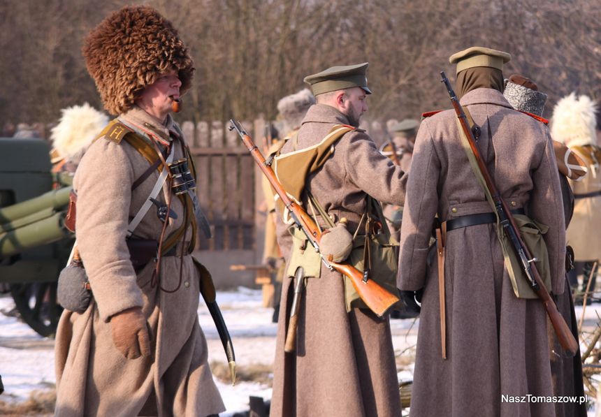 Kozacy w armii carskiej (rekonstrukcja)