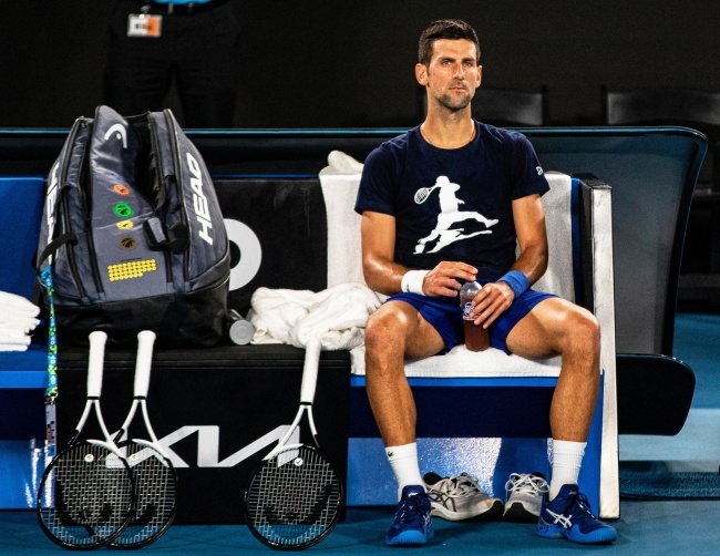 Novak Djokovic, fot. PAP/EPA/DIEGO FEDELE