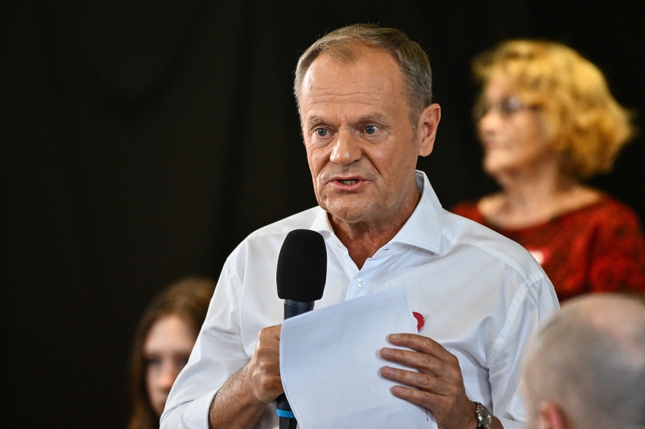 Donald Tusk. Fot. PAP/	PAP/Przemysław Piątkowski
