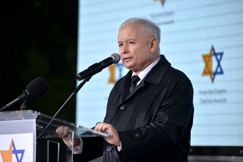 Jarosław  Kaczyński. fot.  	PAP/Marcin Kmieciński