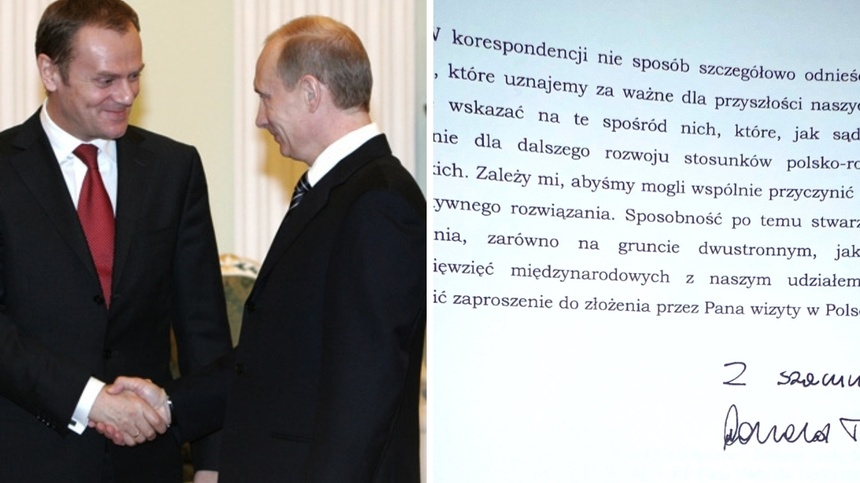 Donald Tusk i Władmimir Putin w 2008 roku, fot. kremlin.ru