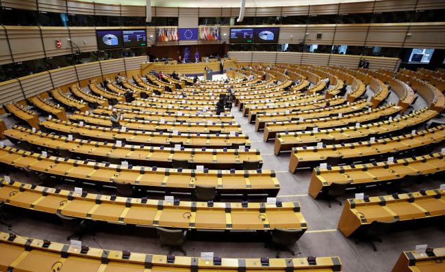 Rezolucja Parlamentu Europejskiego w sprawie aborcji PAP/EPA/OLIVIER HOSLET