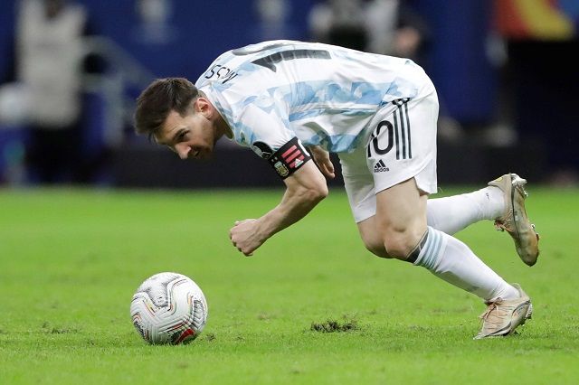 Lionel Messi. Fot. PAP/EPA/Joedson Alves
