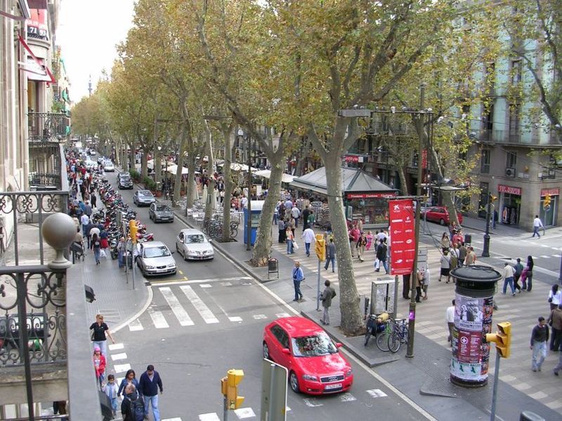 La Rambla.