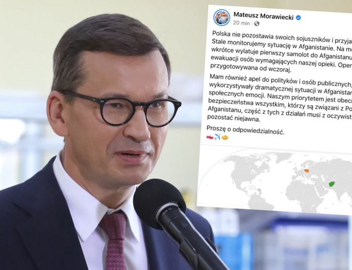 Apel Morawieckiego ws. lotu do Afganistanu. Nasze źródło: samolot już w drodze