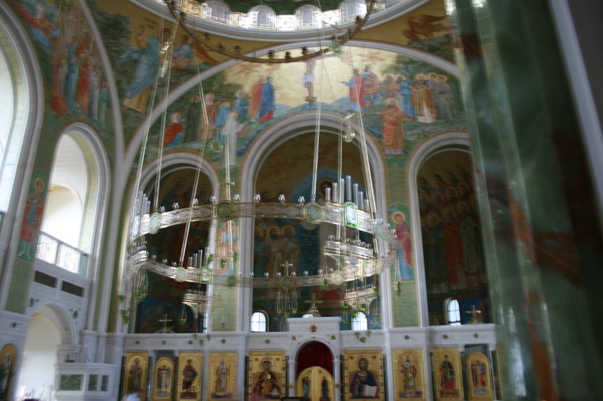 Cerkiew Sretenskiego Monastyru, Łubianka, Moskwa, 19 lipca 2017.